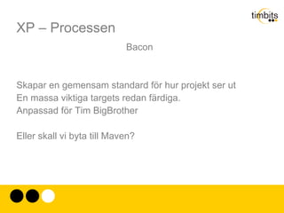 Faktorerar om hela tiden (har du gjort något förut, kolla hur du kan återanvända det) 