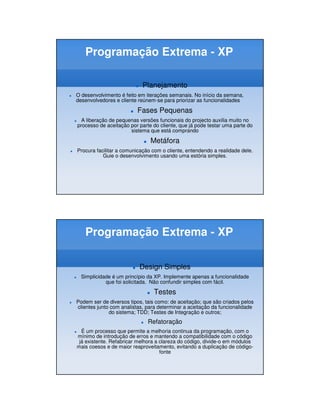 XP - Extreme Programming | PDF