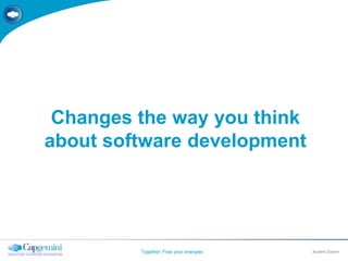 Changesthewayyouthinkabout software development<br />