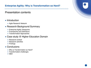 Enterprise Agility | PDF