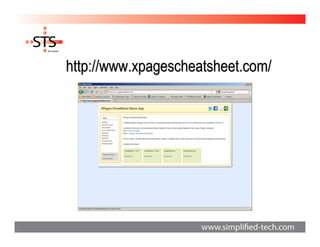 http://www.xpagescheatsheet.com/