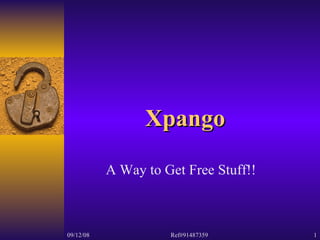 Xpango   A Way to Get Free Stuff!! 