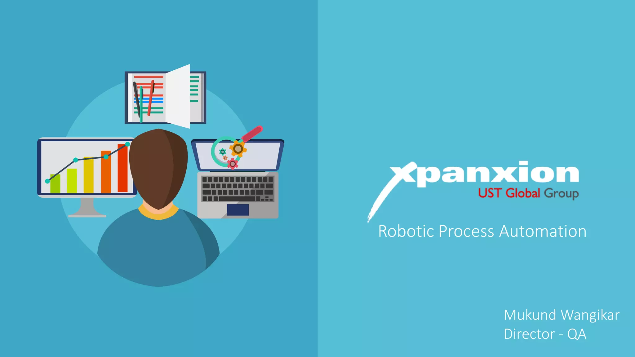 Robotic Process Automation
Mukund Wangikar
Director - QA
 