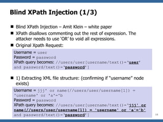 XPath Injection | PPT
