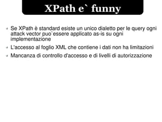 XPath Injection