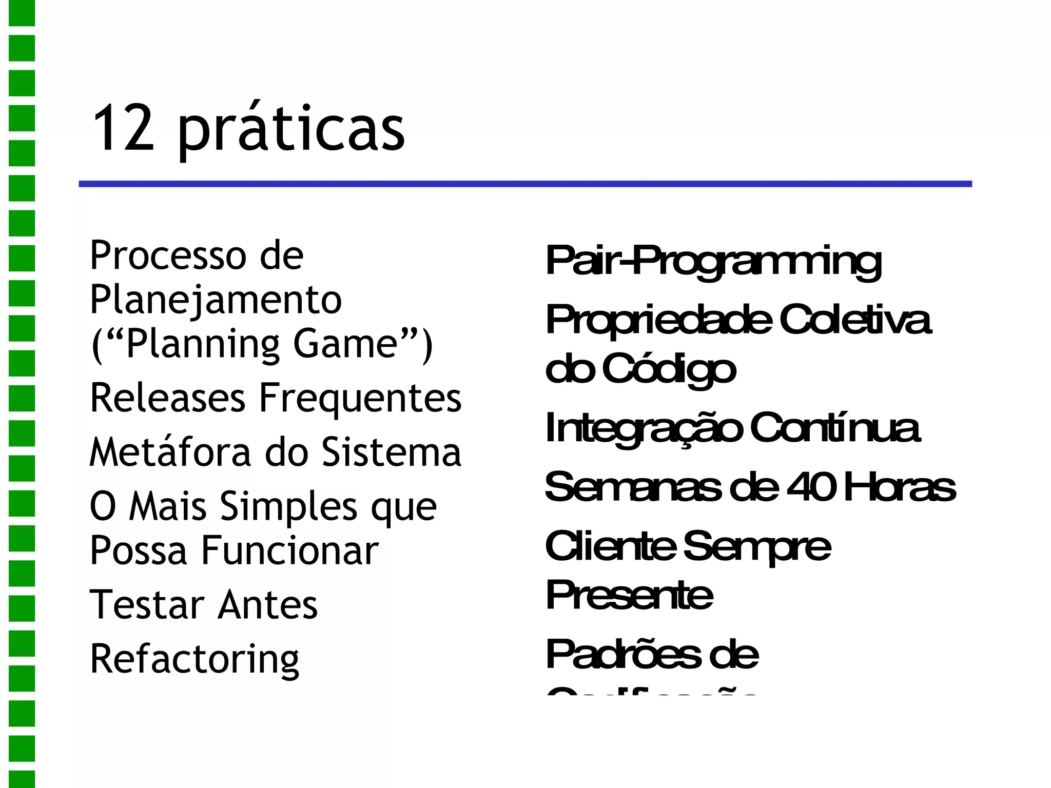 12 práticas 