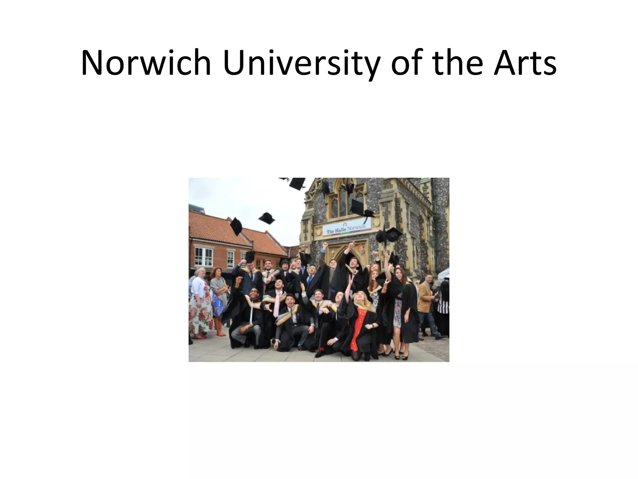 Norwich University of the Arts
 