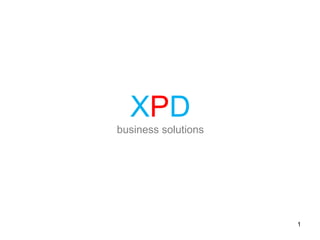 X P D business solutions 