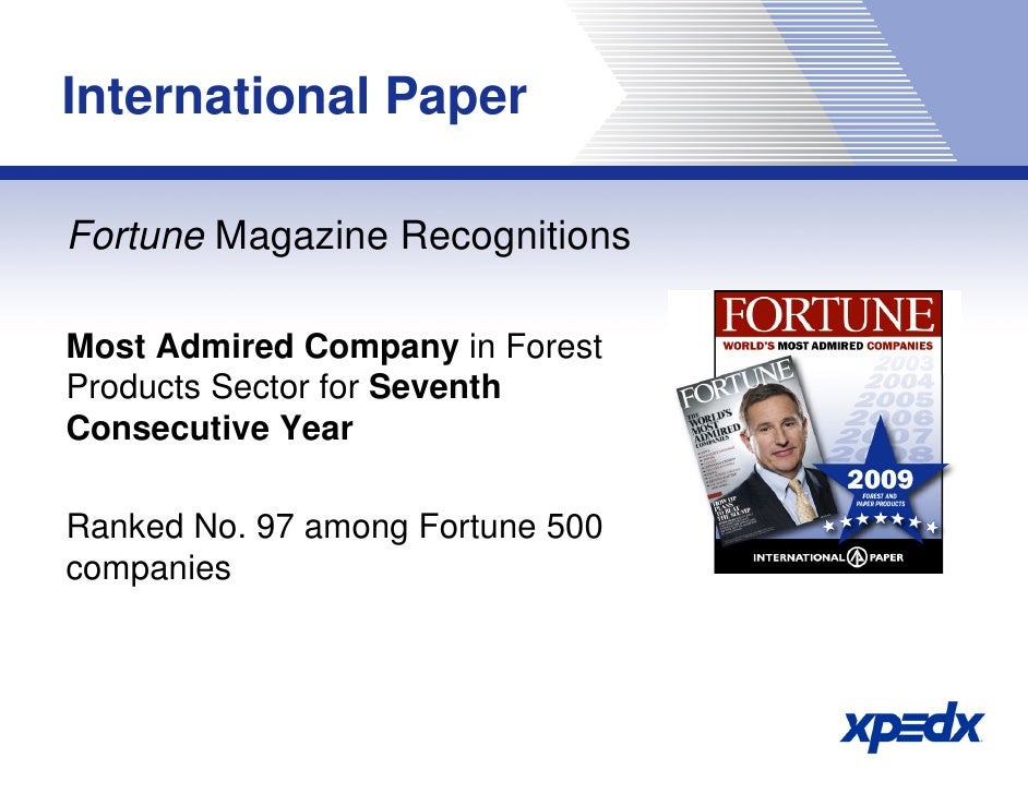 xpedx international paper