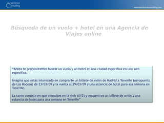  Con menor presencia, las Webs de Muchoviaje.com (10%), Atrapalo.com y Viajar.com (9% en ambos casos).16