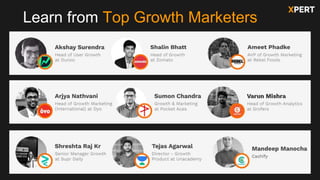 Learn from Top Growth Marketers
 