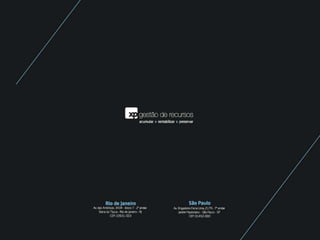 Book XP Gestão de Recursos