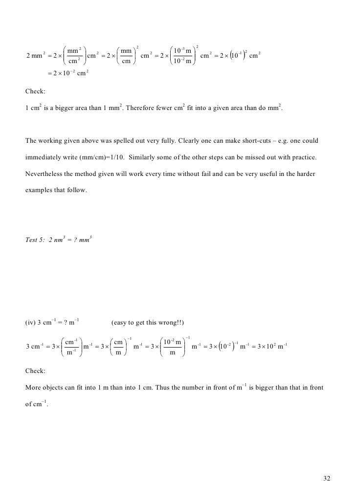 Mathematics For Chemistry Workbook