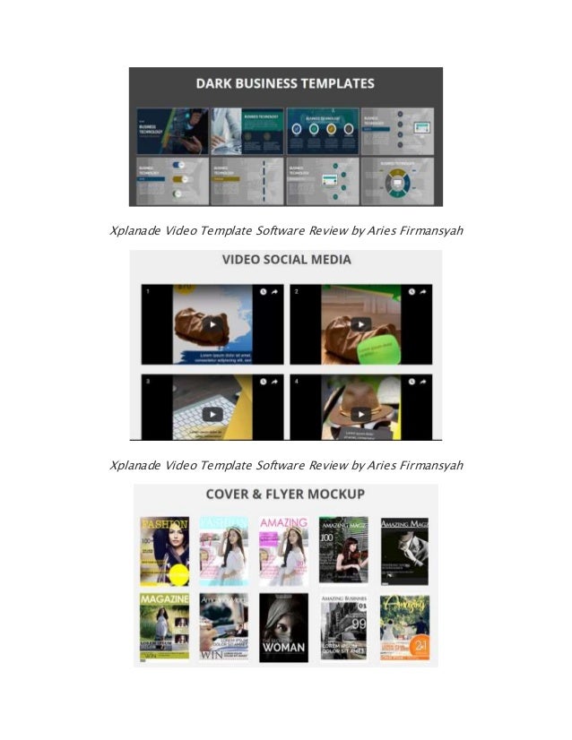 9 xplanade video template software review by aries firmansyah xplanade video template software review