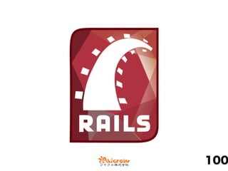 Railsの事例
102
草稿Paolo Perrotta『メタプログラミングRuby 第2版』（オライリー・ジャパン）
 