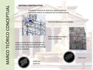 ASPECTOS CULTURALESESCULTURA: Gran parte de la escultura producida en Roma pertenece a la temática religiosa o está relacionada de alguna manera. Incluso los retratos a menudo tenían asociaciones con lo sagrado, como en todas las culturas, Roma no fue diferente en la práctica para producir imágenes de culto, que estaban presentes desde los grandes templos públicos hasta las viviendas más modestas.
