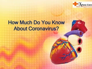 How Much Do You Know
About Coronavirus?
 
