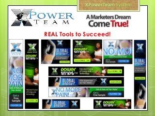 REAL Tools to Succeed!
Actual Sample
 