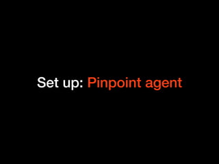 Set up: Pinpoint agent
 