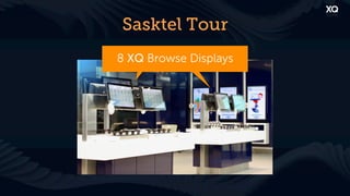 Sasktel Tour
8 XQ Browse Displays
 