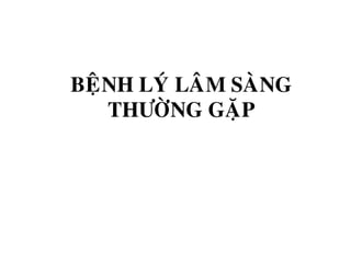 BEÄNH LYÙ LAÂM SAØNG
THÖÔØNG GAËP
 