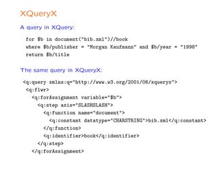 Xquery basics tutorial | PDF