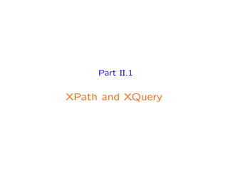 Xquery basics tutorial | PDF