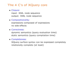 Xquery basics tutorial | PDF