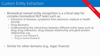 Custom Entity Extraction
 