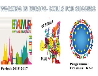 We’ve offered the Raleigh community
Programme:
Erasmus+ KA2Period: 2015-2017
 