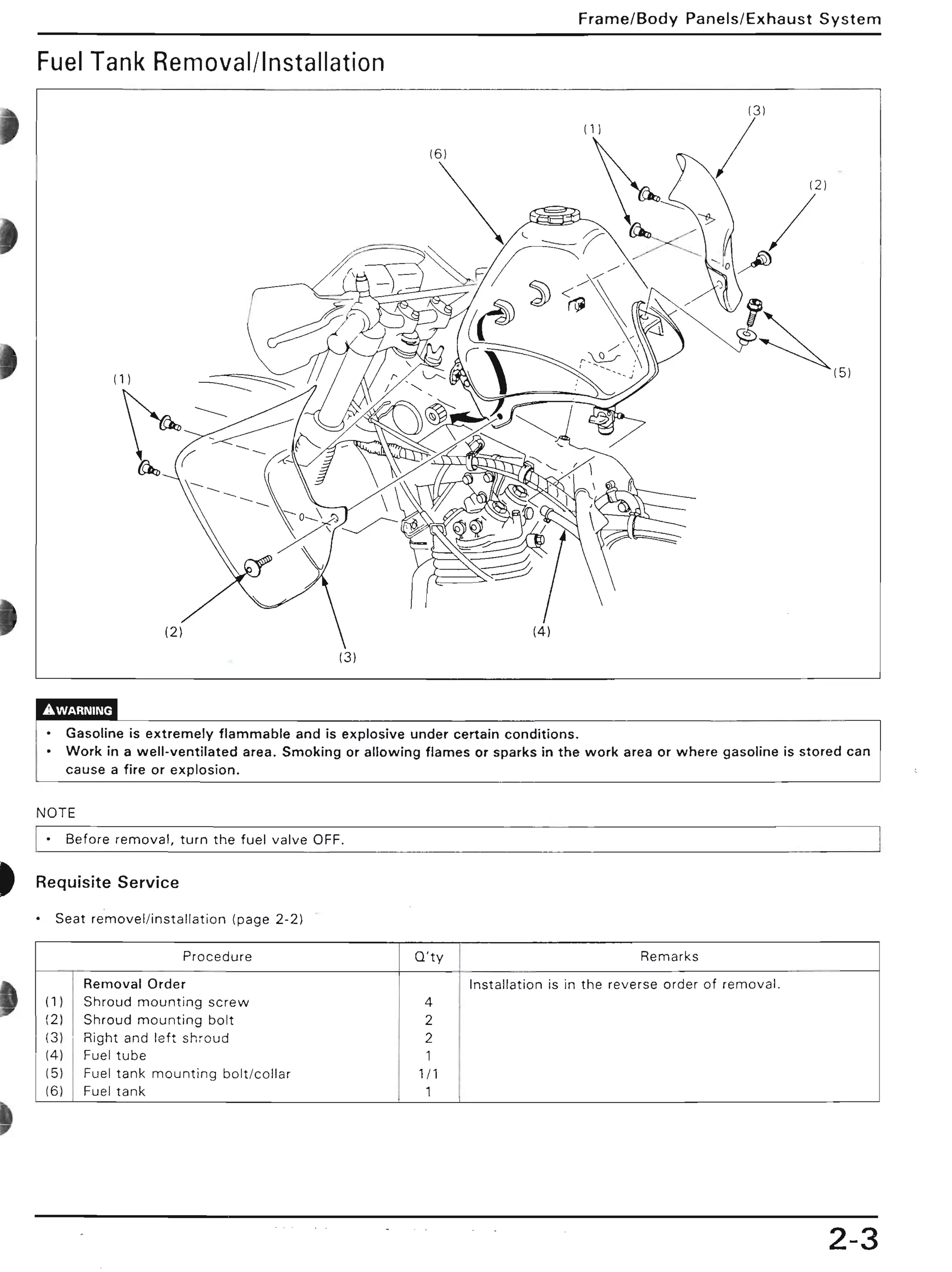 2008 HONDA XR650L SERVICE MANUAL PDF visual data 4