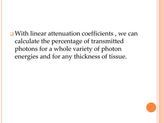 X ray attenuation | PDF
