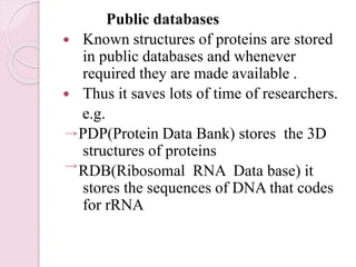Pdp Database X ray crystallo graphy | PPTX
