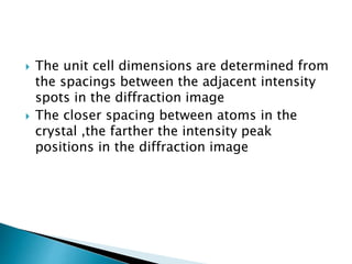 X –ray diffraction | PPTX