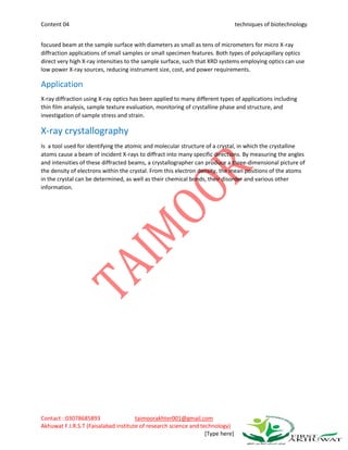 X ray diffraction | PDF