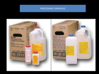 PROCESSING CHEMICALS 
 