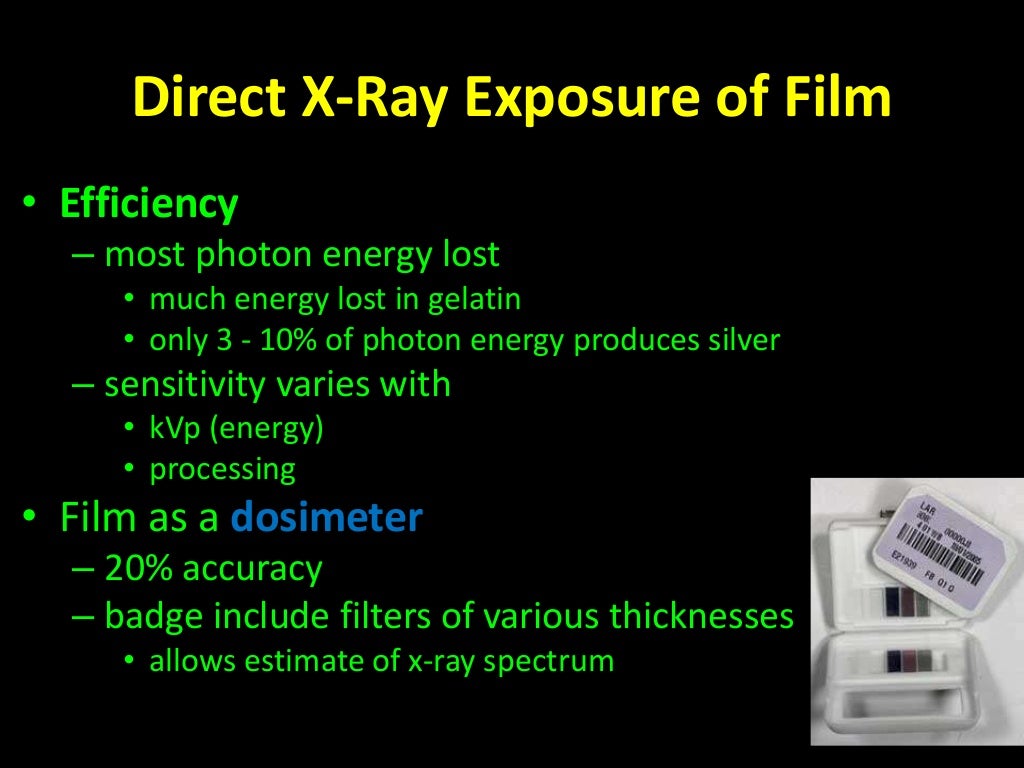 Xray film & film processing