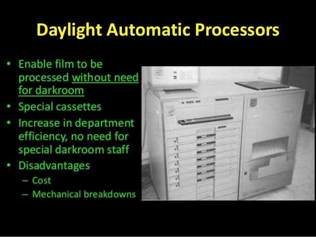 Xray film & film processing