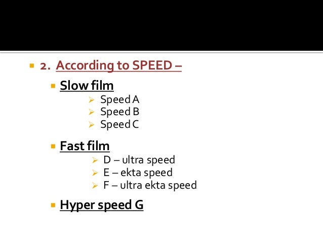 x ray film x ray film speed chart