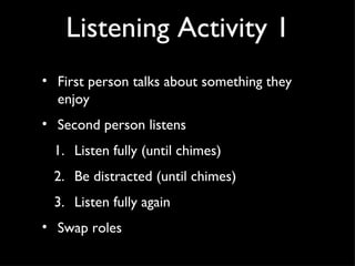 Ray Listen XRay Listening UXCampLondon | PPT