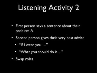 Ray Listen XRay Listening UXCampLondon | PPT