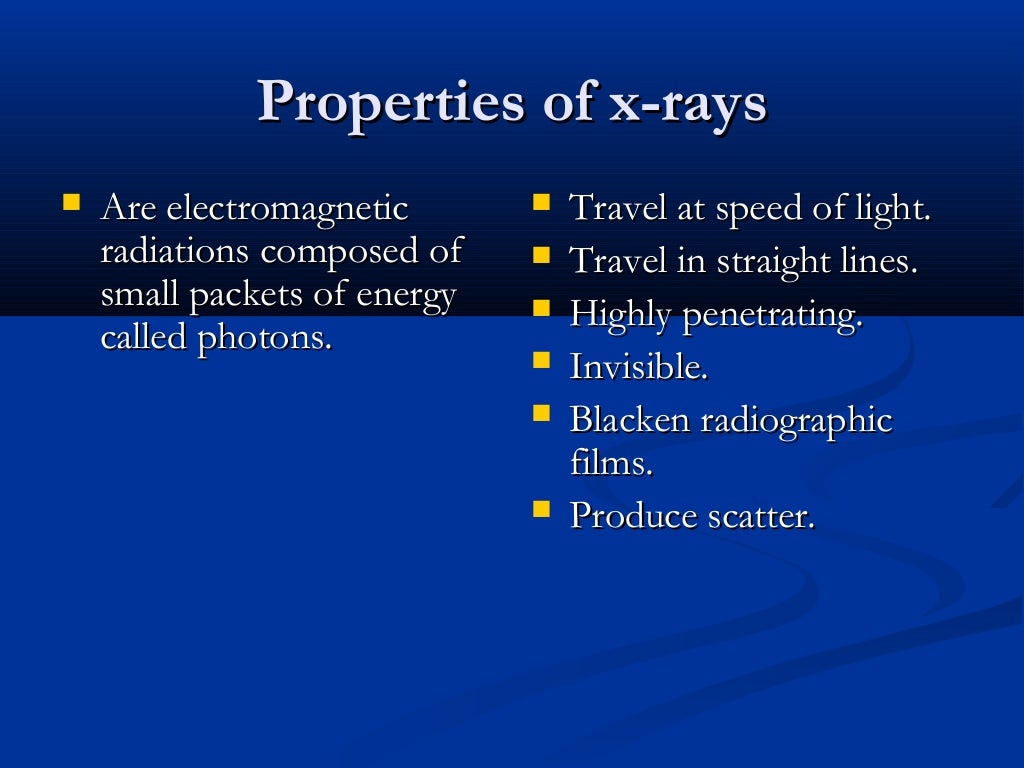X ray physics