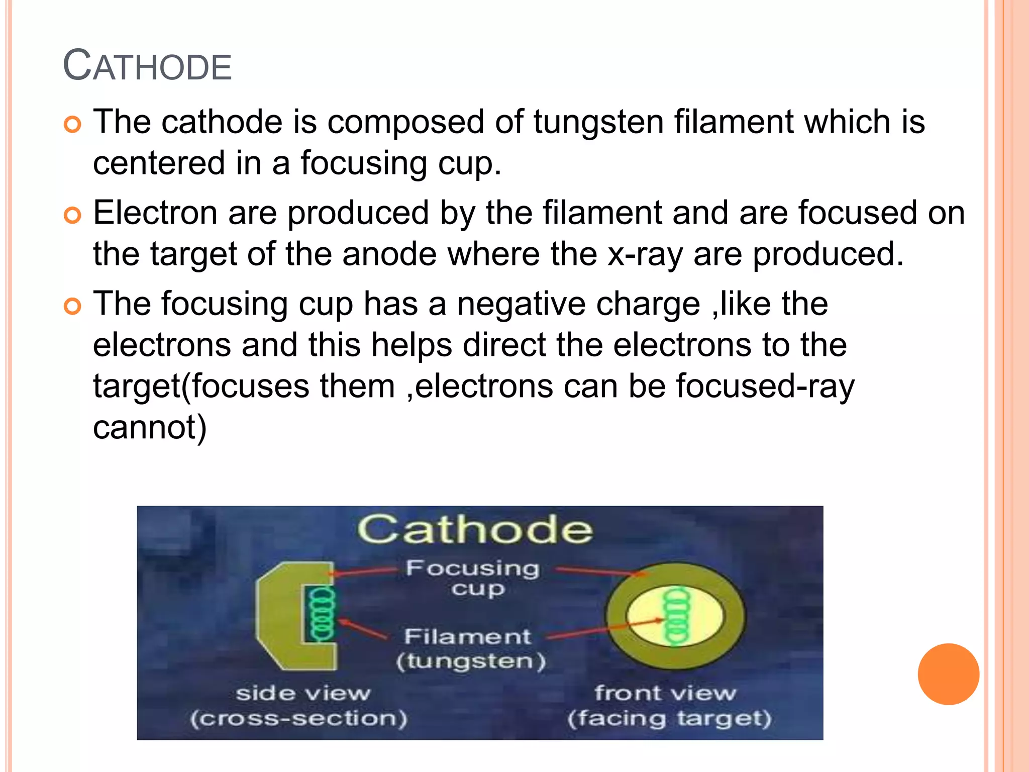 X ray production and properties | PPTX