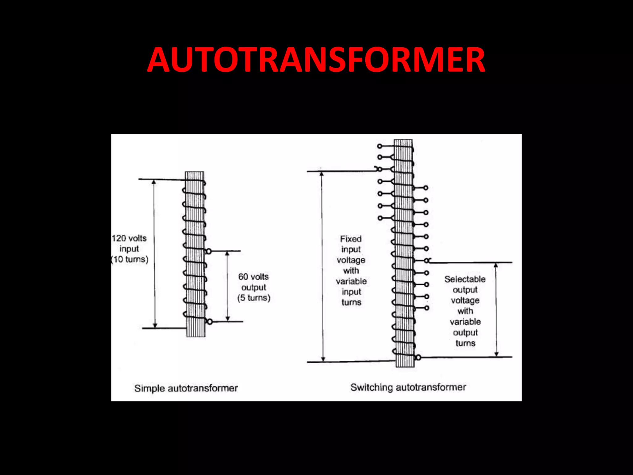 AUTOTRANSFORMER
 