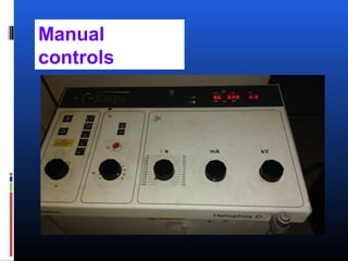 Manual
controls
 