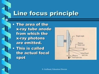 X RAY TUBE - WORKING PRINCIPLE OF THE EQUIPMENT | PPT