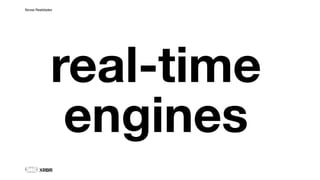 Novas Realidades
real-time
engines
 