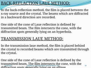 X - Ray Diffraction for BSc students.pptx