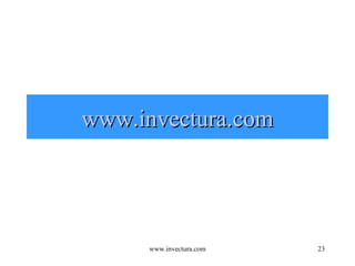 wwwwww..iinnvveeccttuurraa..ccoomm 
www.invectura.com 23 
