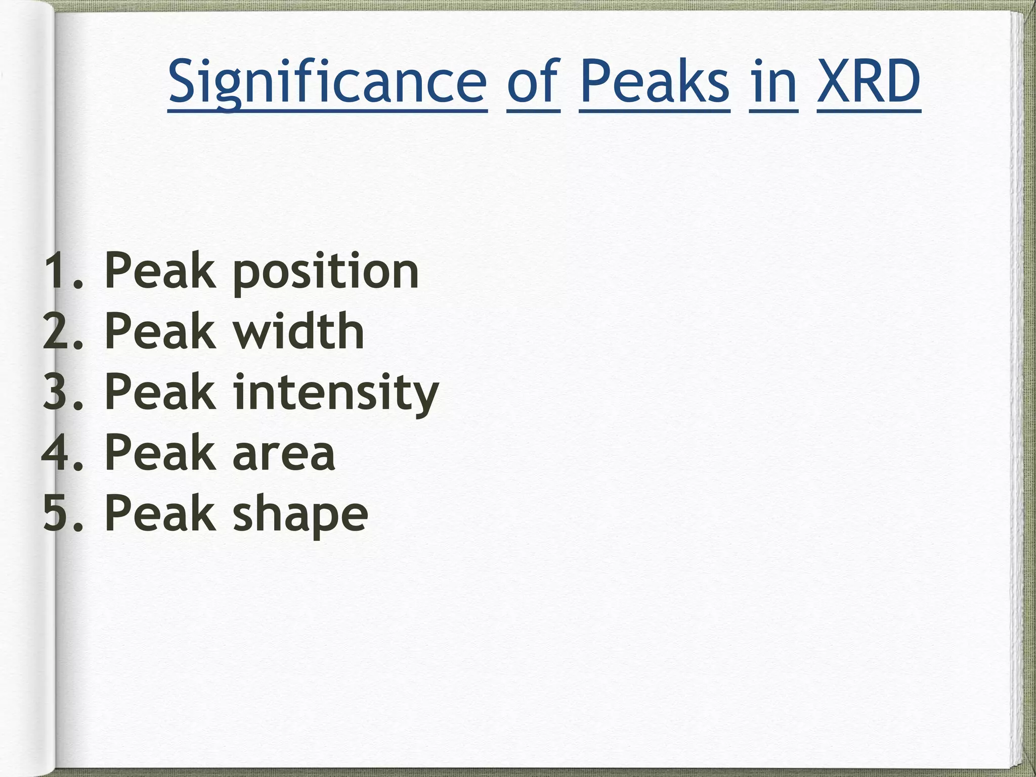 X-ray diffraction | PPTX